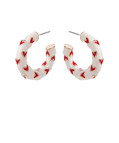 Sweetheart earrings